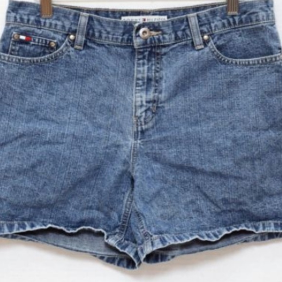 Tommy Hilfiger Pants - Tommy Hilfiger Boyfriend Jean Shorts Womens Sz 6